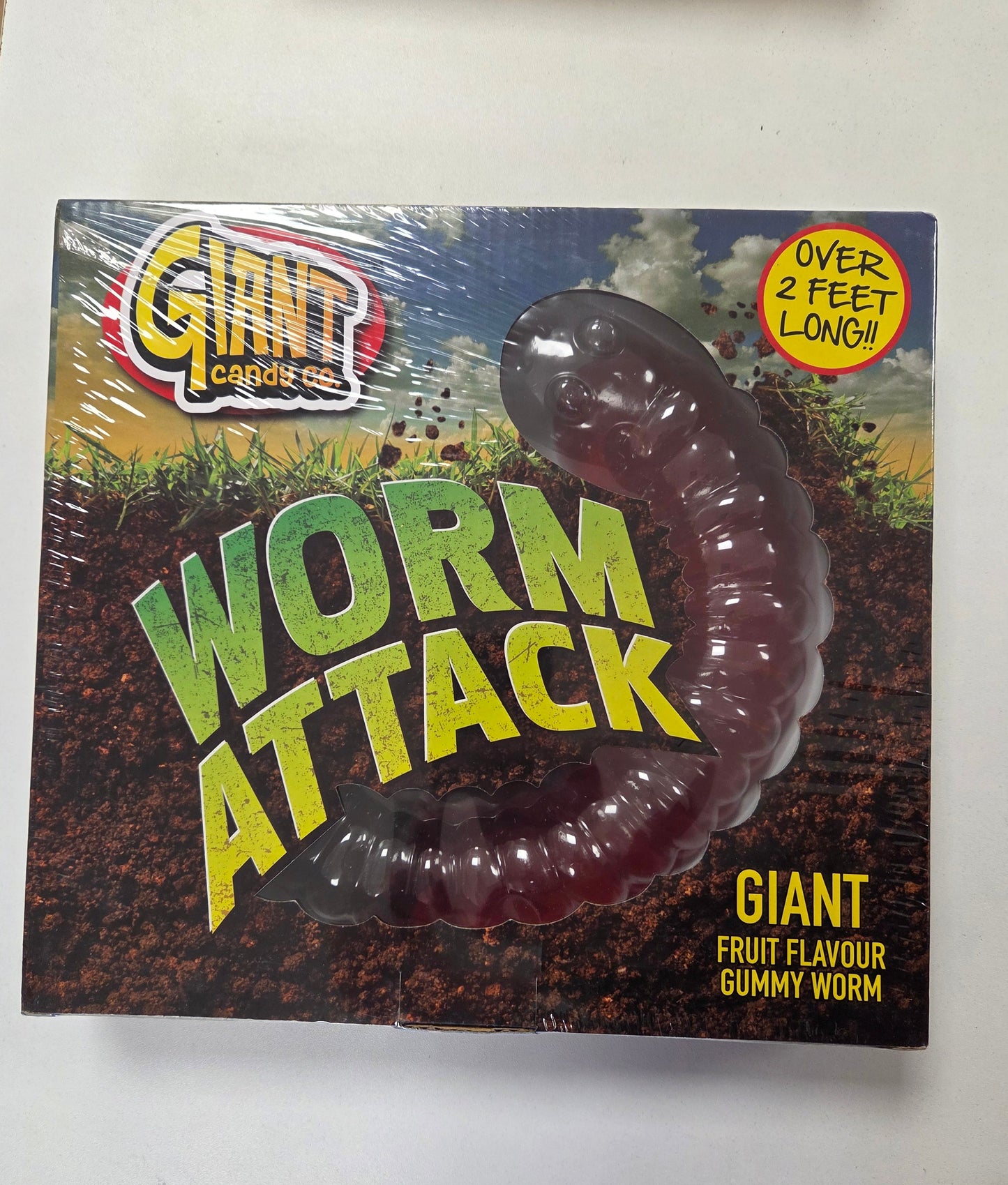 Giant Candy Co. Worm Attack