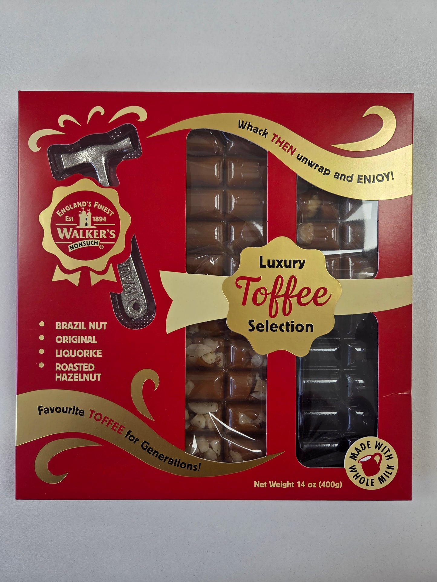Walkers Toffee Luxury Selection 400g