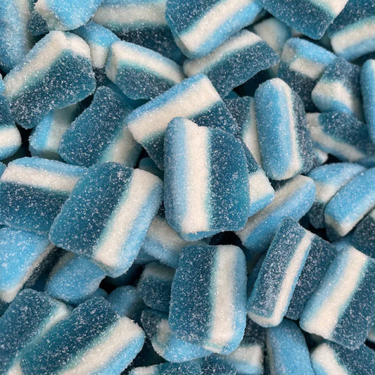 Fizzy Blue Raspberry Slices