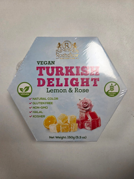 Turkish Delight Lemon & Rose - Gift Box 150g