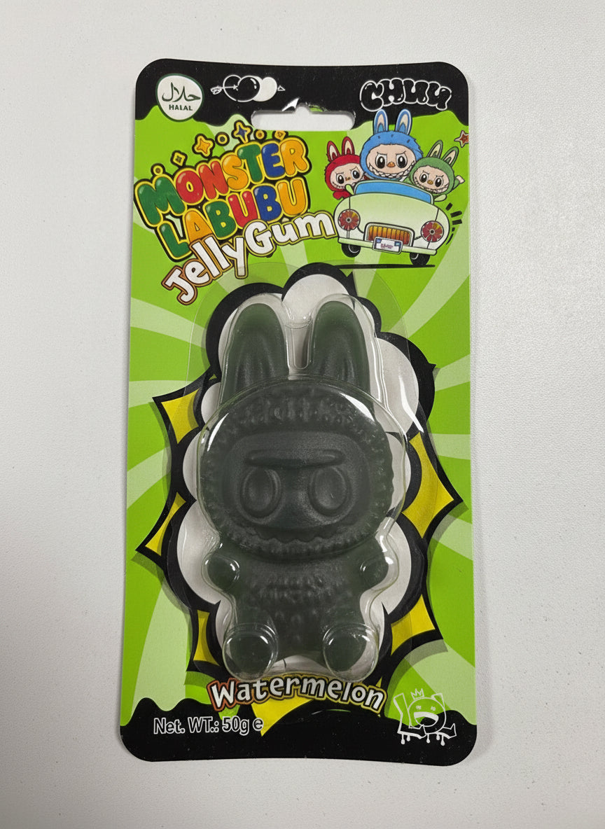 Monster Labubu Jelly Gum Watermelon 50g