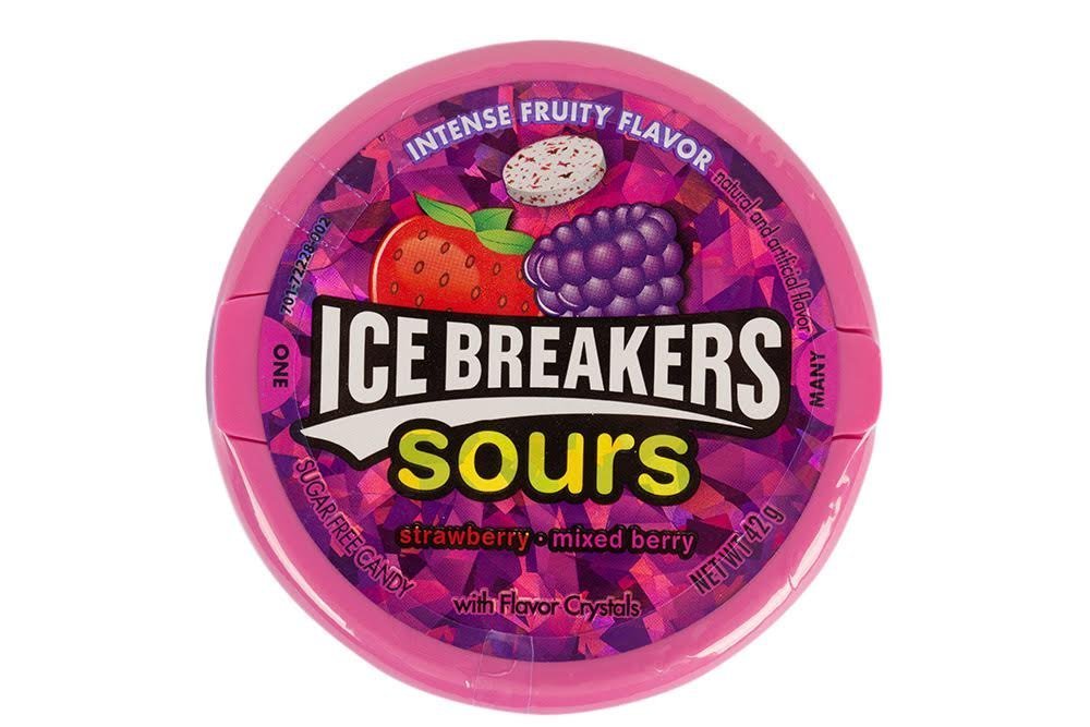 Ice Breakers Sours Wild Berry Sugar Free 42g