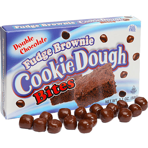 Cookie Dough Bites Double Chocolate Fudge Brownie 88g