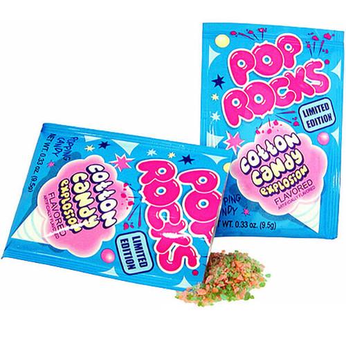 Pop Rocks Cotton Candy Popping Candy