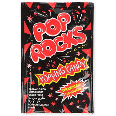 Pop Rocks Strawberry Popping Candy